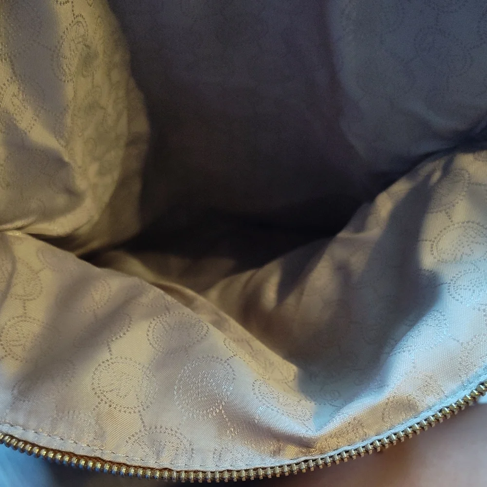Michael Kors Tan Shoulder Bag with Gold Hardware